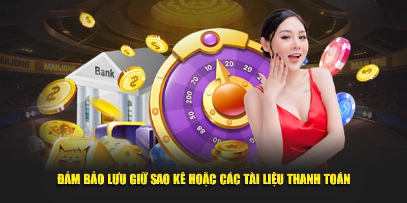 Sao kê để tối ưu giao dịch